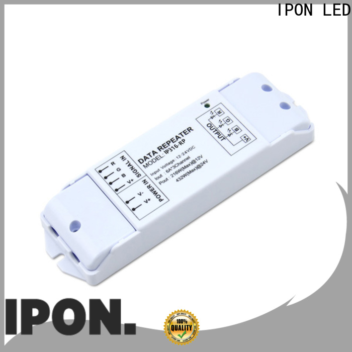 IPON LED amplifier and repeater China manufacturers for Lighting control system