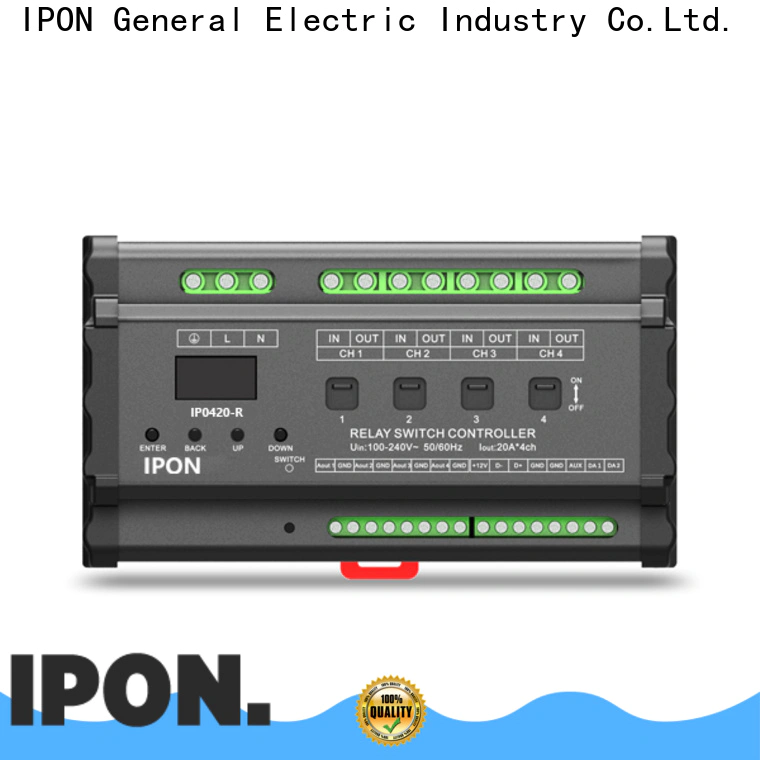 IPON LED power relay switch factory for Lighting control system