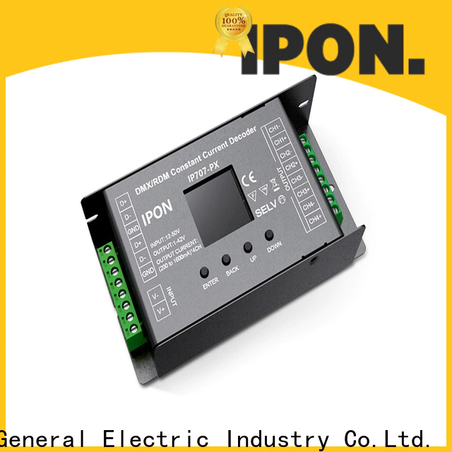 IPON LED dmx led driver manufacturer for Lighting control system