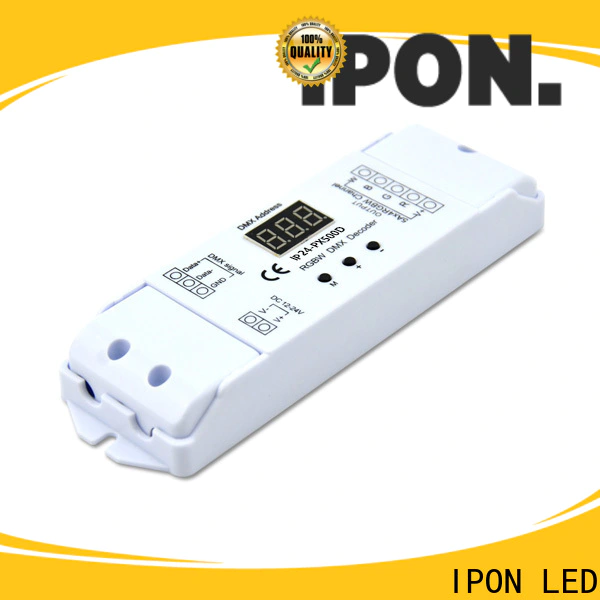 IPON LED dmx decoder 64 channel manufacturers for Lighting control