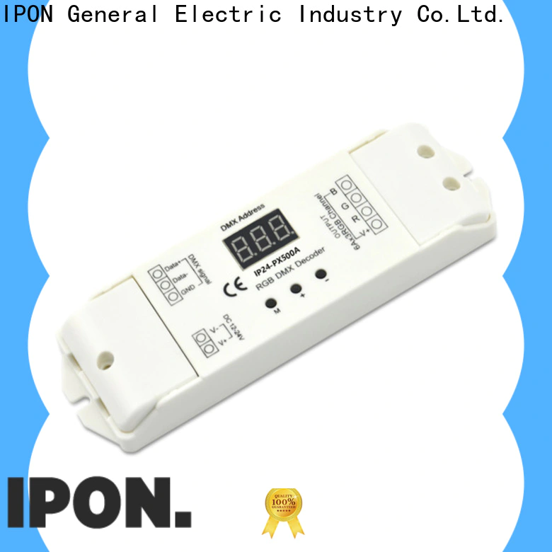 IPON LED Top dmx512 decoder 3x8a factory for Lighting adjustment