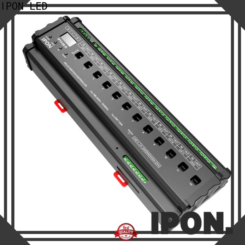 IPON LED types of relay switches manufacturers for Lighting control system