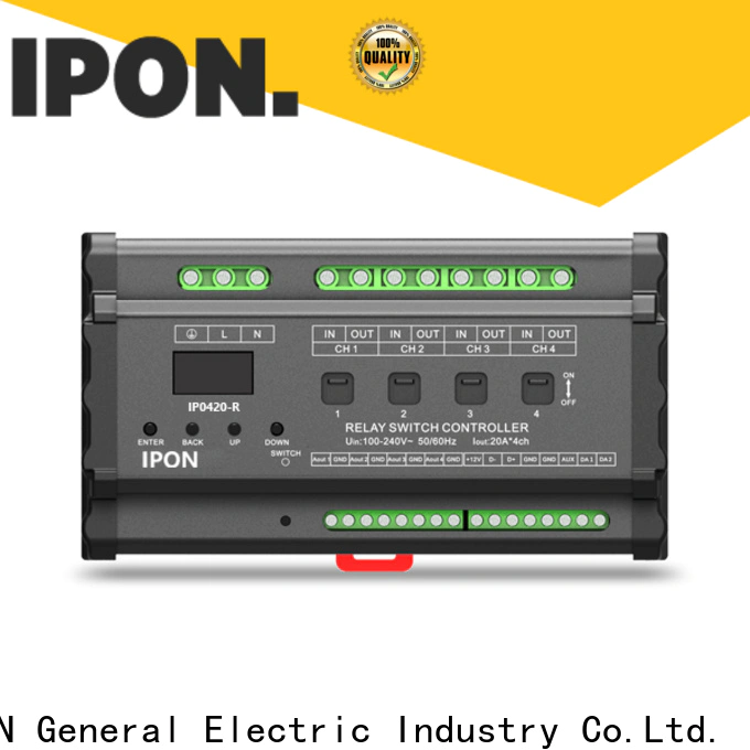 IPON LED relay switch factory for Lighting control system