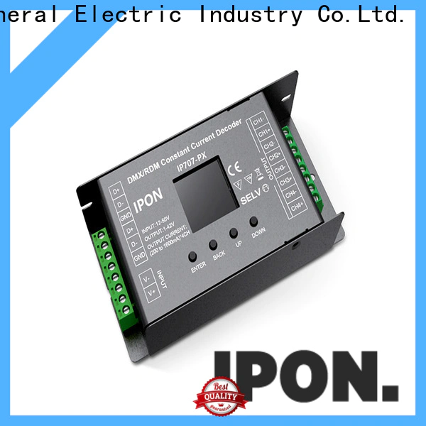 IPON LED dmx to 0-10v converter Factory price for Lighting adjustment