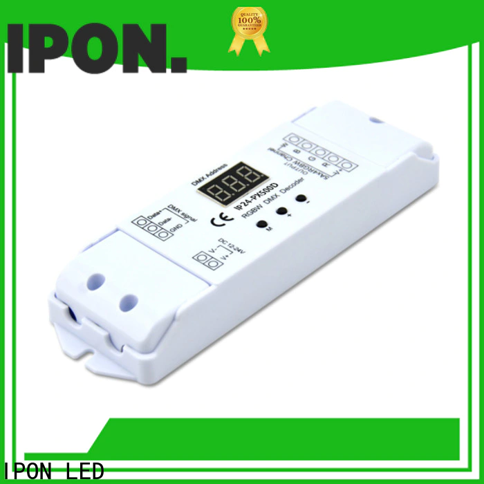IPON LED quality dmx512 decoder user manual for business for Lighting adjustment