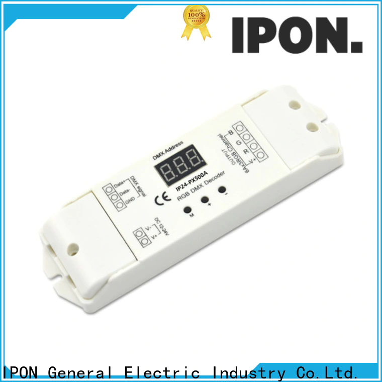 IPON LED DMX Series dmx512 decoder chip factory for Lighting adjustment