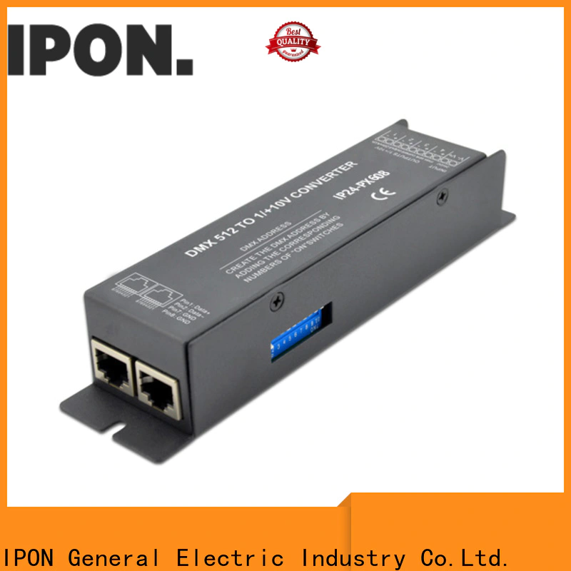 IPON LED dmx signal converter in China for Lighting control