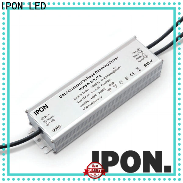 IPON LED DALI Series black led dimmer China manufacturers for Lighting control system