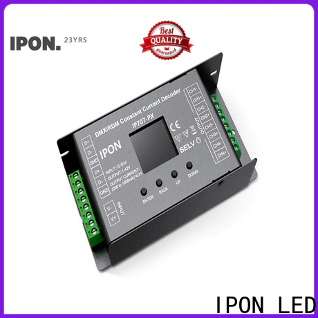 IPON LED dmx512 decoder manual español for business for Lighting control