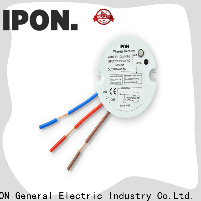 IPON LED Top wireless switch and receiver China for Lighting adjustment