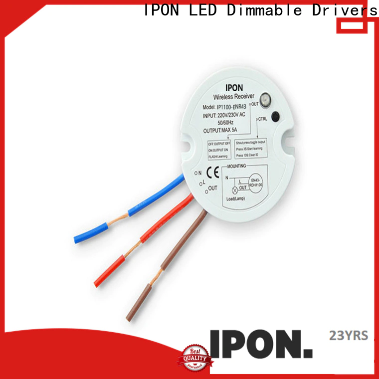 IPON LED quality wireless dimmer switch with receiver IPON for Lighting adjustment