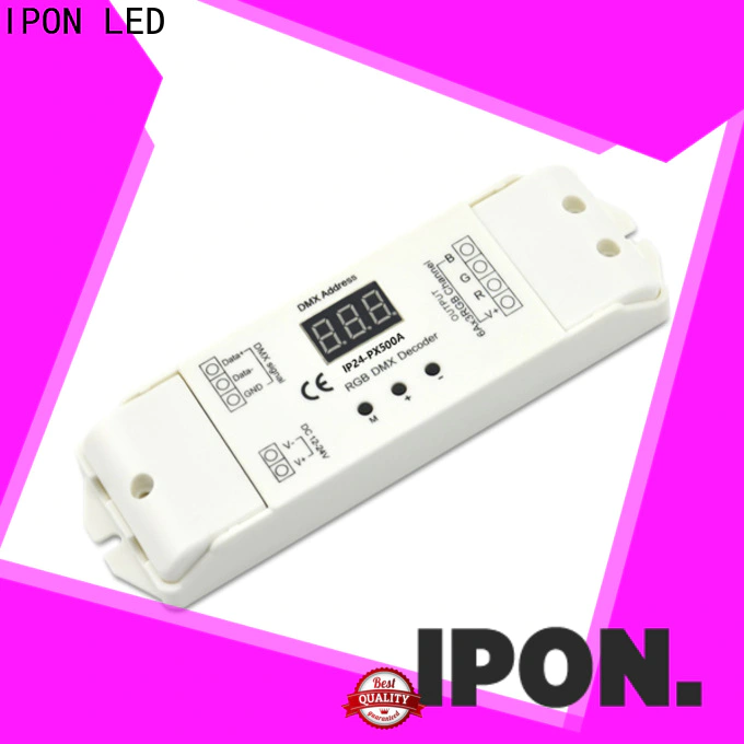 IPON LED high quality dmx digital decoder China suppliers for Lighting adjustment