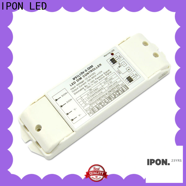 IPON LED 0-10V/1-10V dimmer led controller China manufacturers for Lighting adjustment