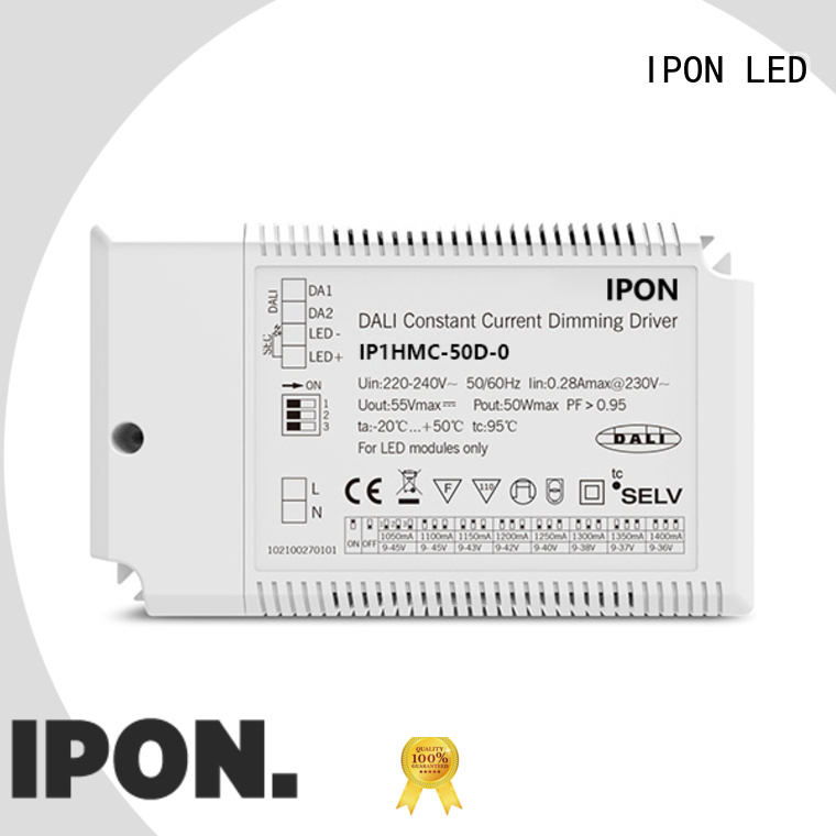 IPON LED philips dali dimmable led driver factory for Lighting control