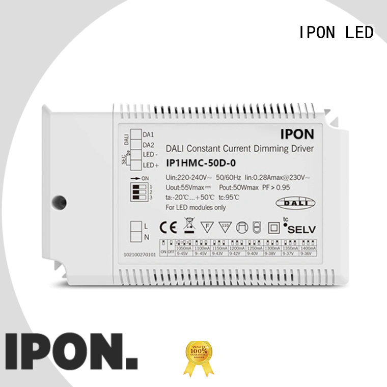 IPON LED philips dali dimmable led driver factory for Lighting control