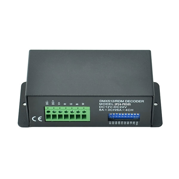 288~576W 6A4ch8A3ch CV DMX Decoder IP24-PX505