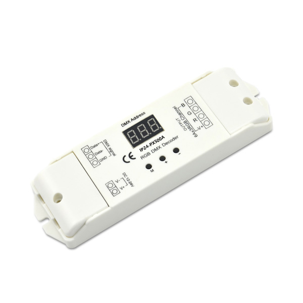 288~576W 8A3ch CV DMX Decoder IP24-PX500A