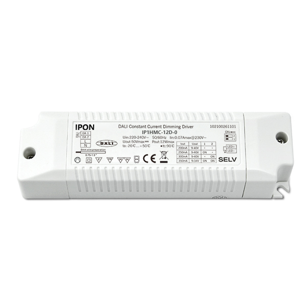 12W 200,250,300,350mA1ch CC DALI Driver IP1HMC-12D-0