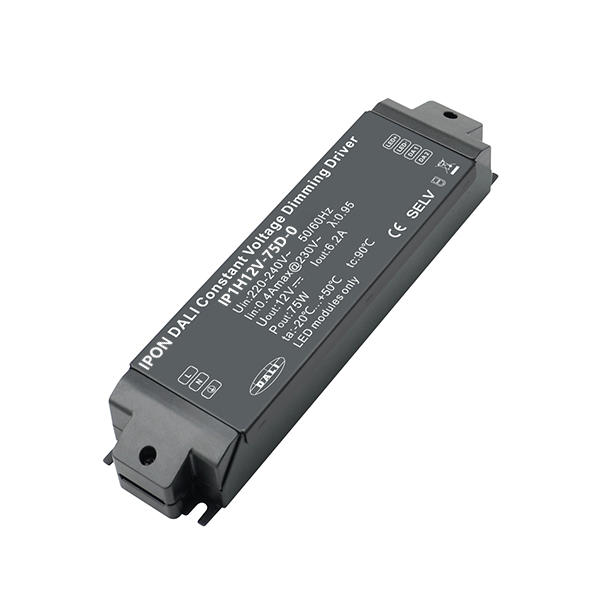 75W 12VDC 6.2A1ch CV DALI Driver IP1H12V-75D-0