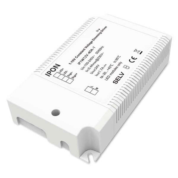 40W 12VDC 3.4A1ch CV 1-10V Driver IP1W12V-40A-1