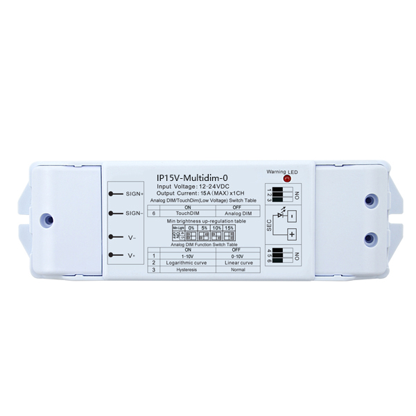 12-24DC 15A1ch CV 0-10V Dimmer IP15V-Multidim-0