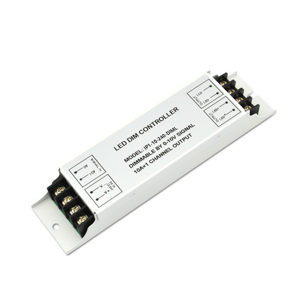 12-24VDC 10A1ch CV 0-10V Dimmer IP1-10-240-DIML
