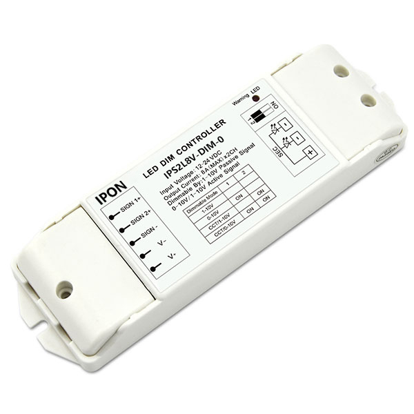 12-24VDC 8A2ch CV 0-10V Dimmer IPS2L8V-DIM-0