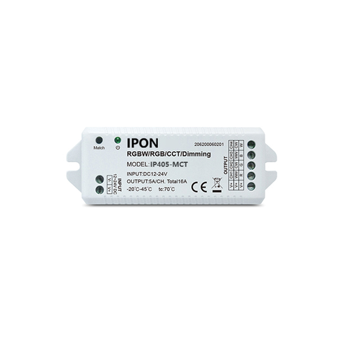 product-IPON LED-5A4ch 24G RGBW Controller IP405-MCT-img