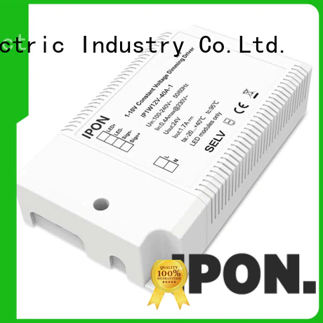 IPON LED High sensitivity constant voltage dimmable led driver China manufacturers for Lighting control system