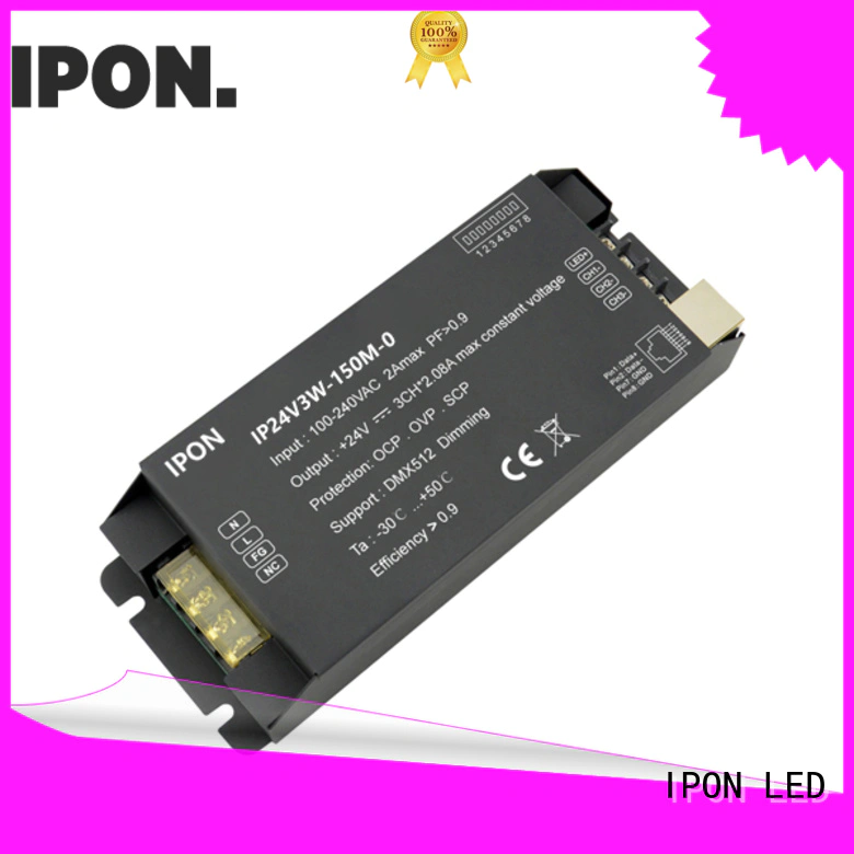 IPON LED DMX Series dmx led dimmer Factory price for Lighting control system