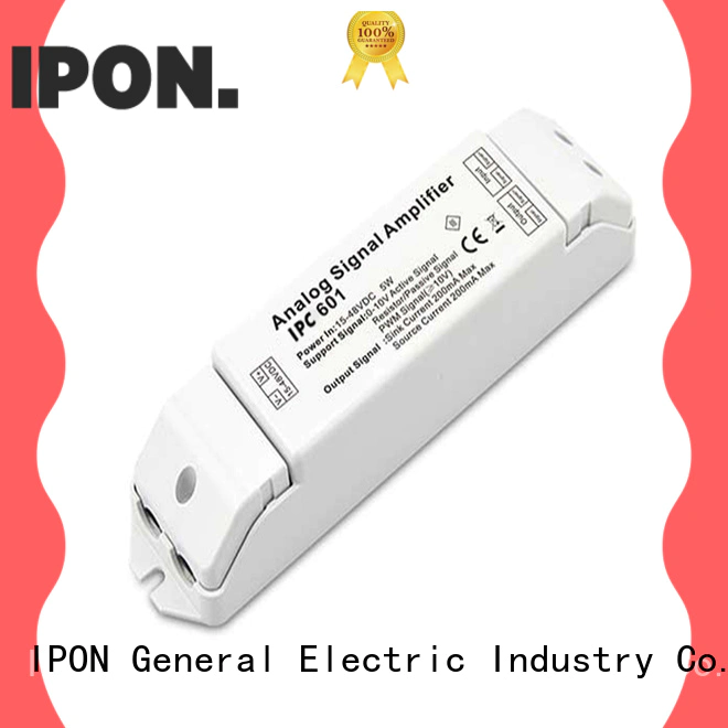 IPON LED 0-10V/1-10V Series led amplifier Factory price for Lighting control system
