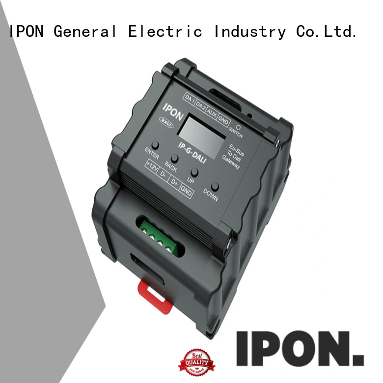 IPON LED gateway interfaces in China for Lighting control system