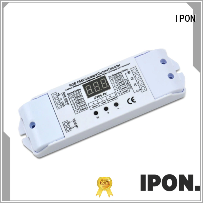 IPON dmx dmx decoder China manufacturers for Lighting adjustment