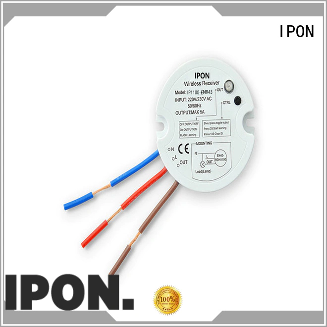 IPON wireless switch in China for Lighting adjustment