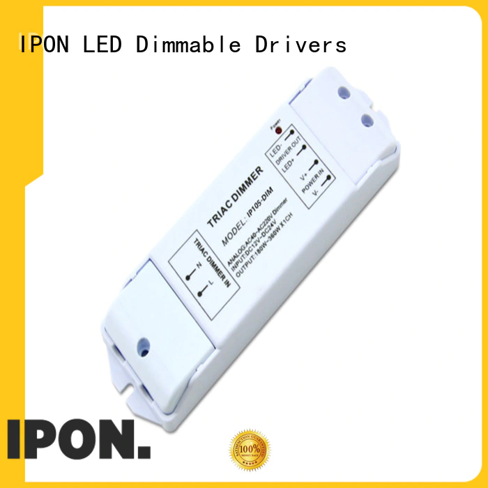 IPON LED phase cut dimmable driver China for Lighting adjustment
