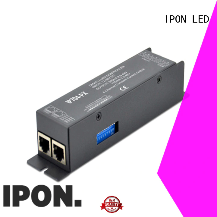 IPON LED dmx 0-10v converter China for Lighting control system