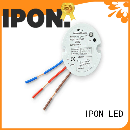 IPON LED stable quality wireless batteryless switch factory for Lighting adjustment