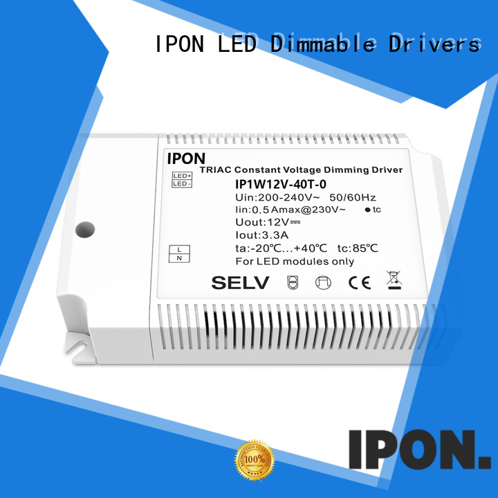 IPON LED durable dimmable driver Factory price for Lighting adjustment
