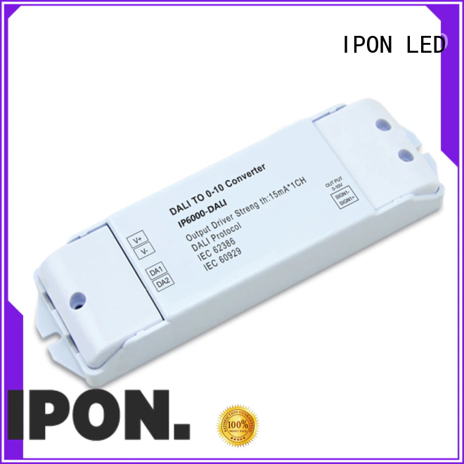 IPON LED 12-24VDC dali signal converter manufacturers for Lighting control system