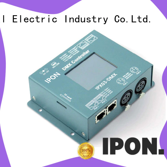 IPON LED DMX Series led dimming controller factory for Lighting control system