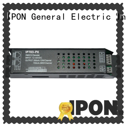 IPON LED DMX Series dmx decoder led factory for Lighting control system