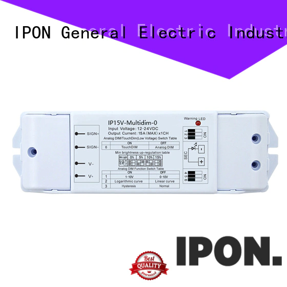 IPON LED 0-10V/1-10V dimmer for led driver manufacturer for Lighting control system