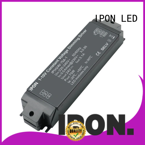IPON LED constant voltage dimmable led driver in China for Lighting control