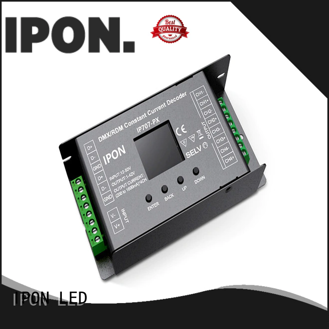 IPON LED DMX Series dmx decoder led in China for Lighting control system