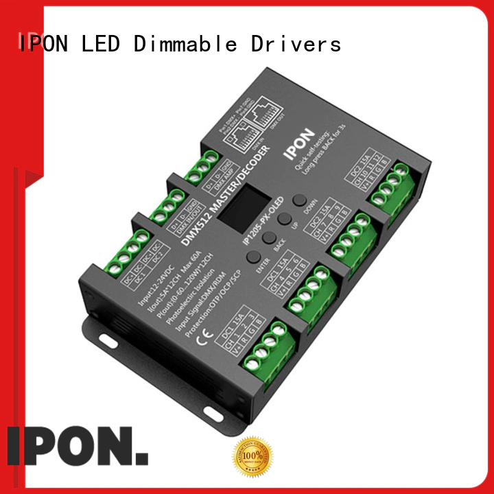 IPON LED DMX dmx driver in China for Lighting adjustment