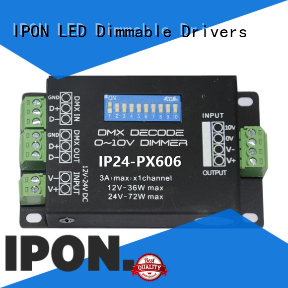 IPON LED High-quality dmx decoder 12 kanalow China suppliers for Lighting control
